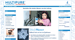 Desktop Screenshot of multi-pure.de
