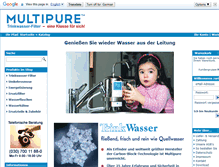 Tablet Screenshot of multi-pure.de