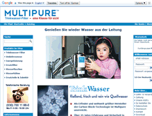 Tablet Screenshot of multi-pure.eu